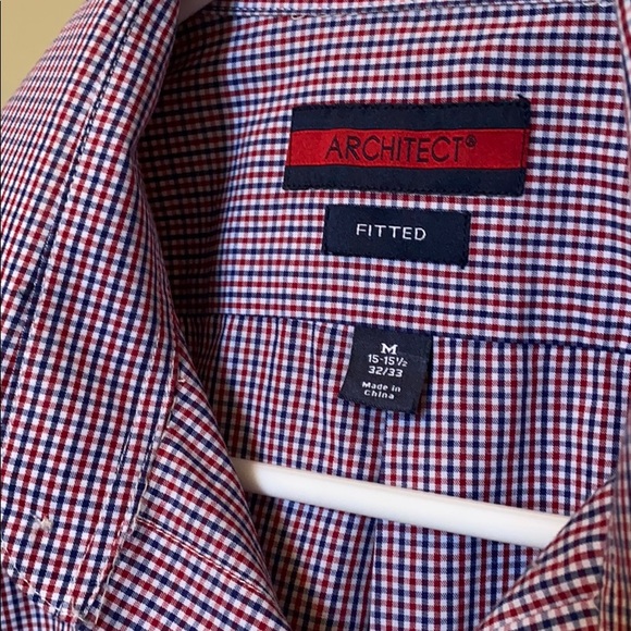 Architect Fitted Collared Shirt - Picture 3 of 3